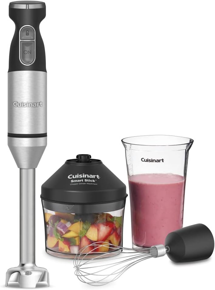 Cuisinart CSB-179 Smart Stick Variable Speed Hand Blender, Stainless Steel Cuisinart CSB-179 Smart Stick Variable Speed Hand Blender, Stainless Steel