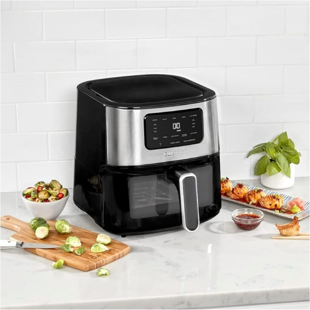 Cuisinart Air Fryer Oven – 6-Qt Basket Stainless Steel Air Fryer – Dishwasher-Safe Air Fryer Toaster Oven Combo with 5 Presets – Roast, Bake, Broil and Air Fry Quick Easy Meals Cuisinart Air Fryer Oven – 6-Qt Basket Stainless Steel Air Fryer – Dishwasher-Safe Air Fryer Toaster Oven Combo with 5 Presets – Roast, Bake, Broil and Air Fry Quick Easy Meals